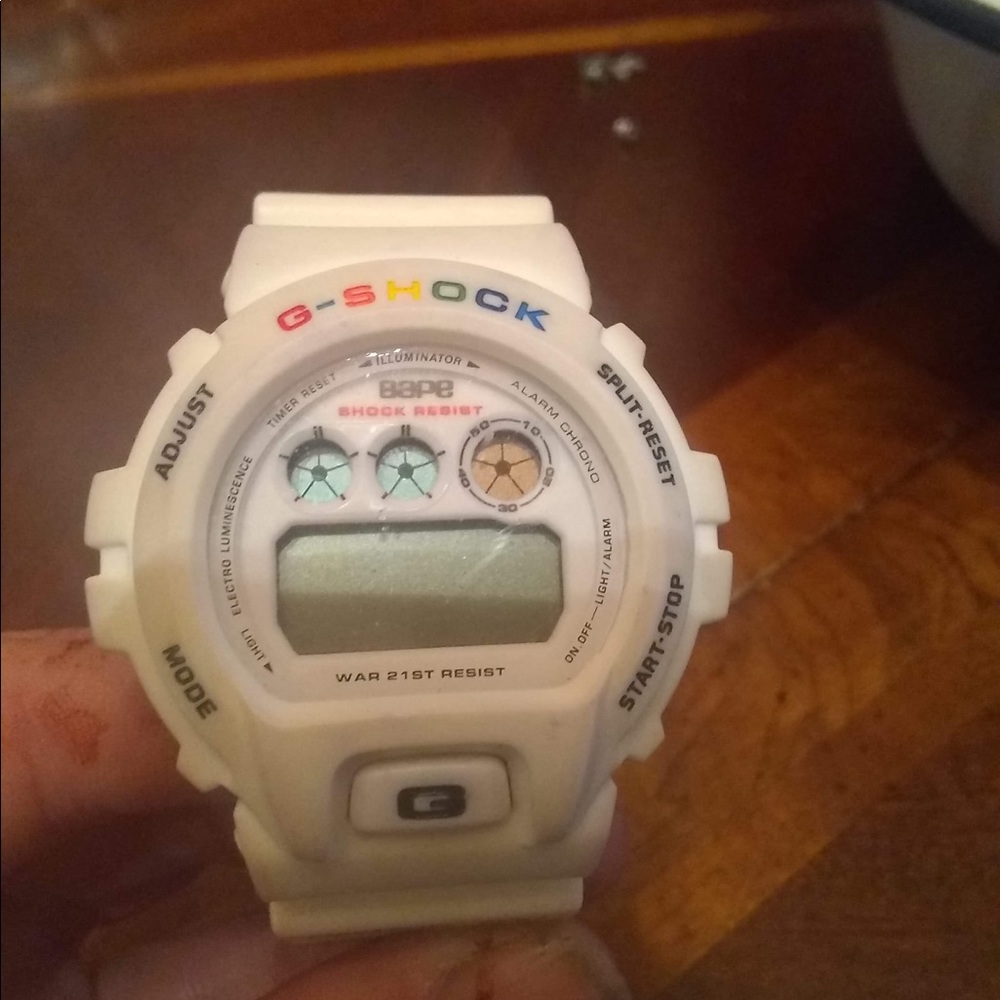 Bathing ape GShock watch collectible